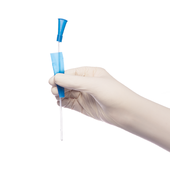 Hydrophilic Nelaton Catheter with Water Sacher Female, 18cm