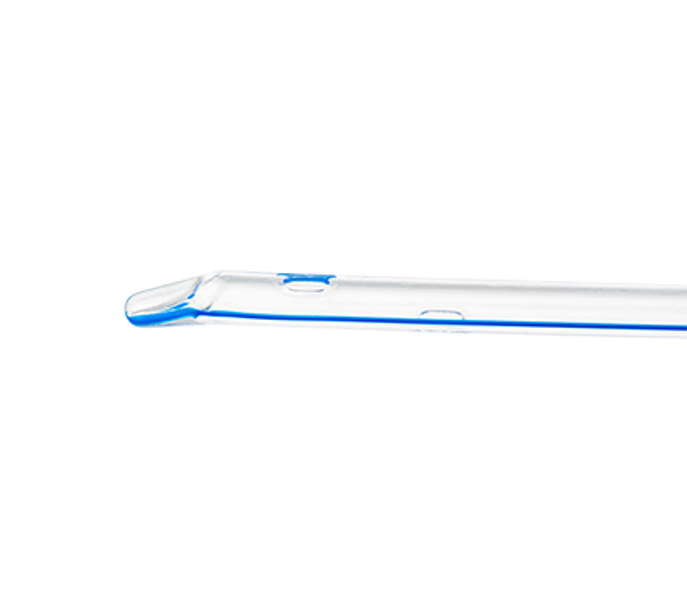 Hydrophilic Coated Nelaton Catheters with Water Sachet Coude Tip