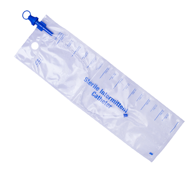Standard Intermittent Catheter with Gel and 1500mL Bag 8Fr