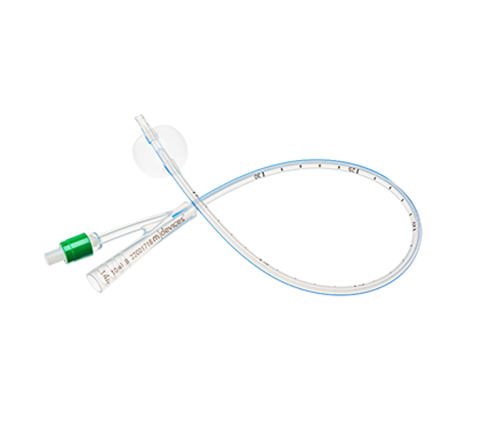 14Fr Open Ended 2-Way Foley Catheter, 40cm with 10mL Balloon