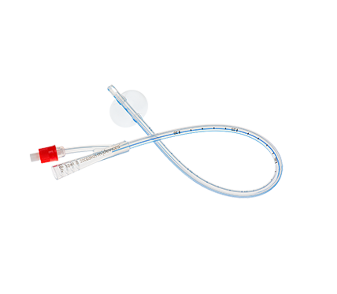Open Ended 2-Way Foley Catheter, 40cm with 10mL Balloon 18Fr