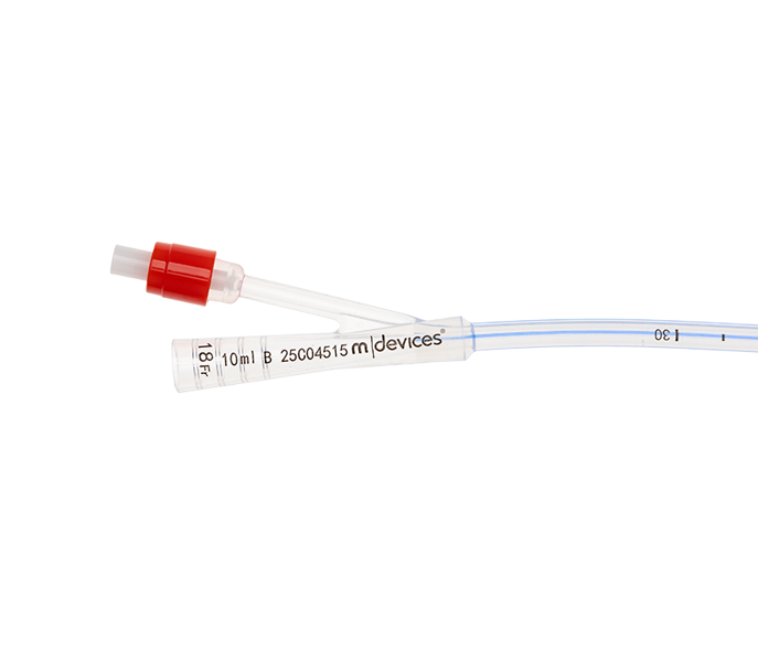 Continence Care - 2-Way Foley Catheter Open Ended, 40cm with 10mL Balloon