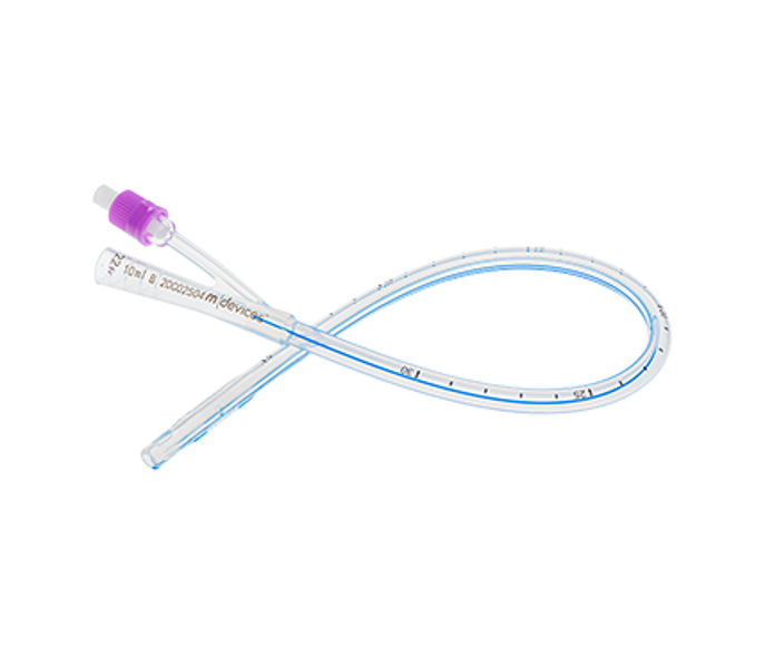 22Fr Open Ended 2-Way Foley Catheter, 40cm with 10mL Balloon